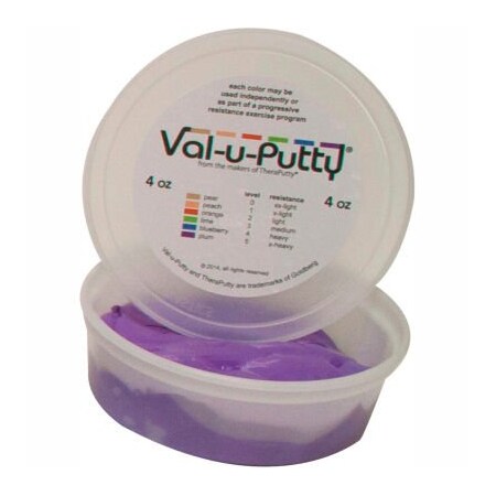 Fabrication Enterprises Val-u-Putty Exercise Putty, Plum, X-Firm, 4 Ounce 739891